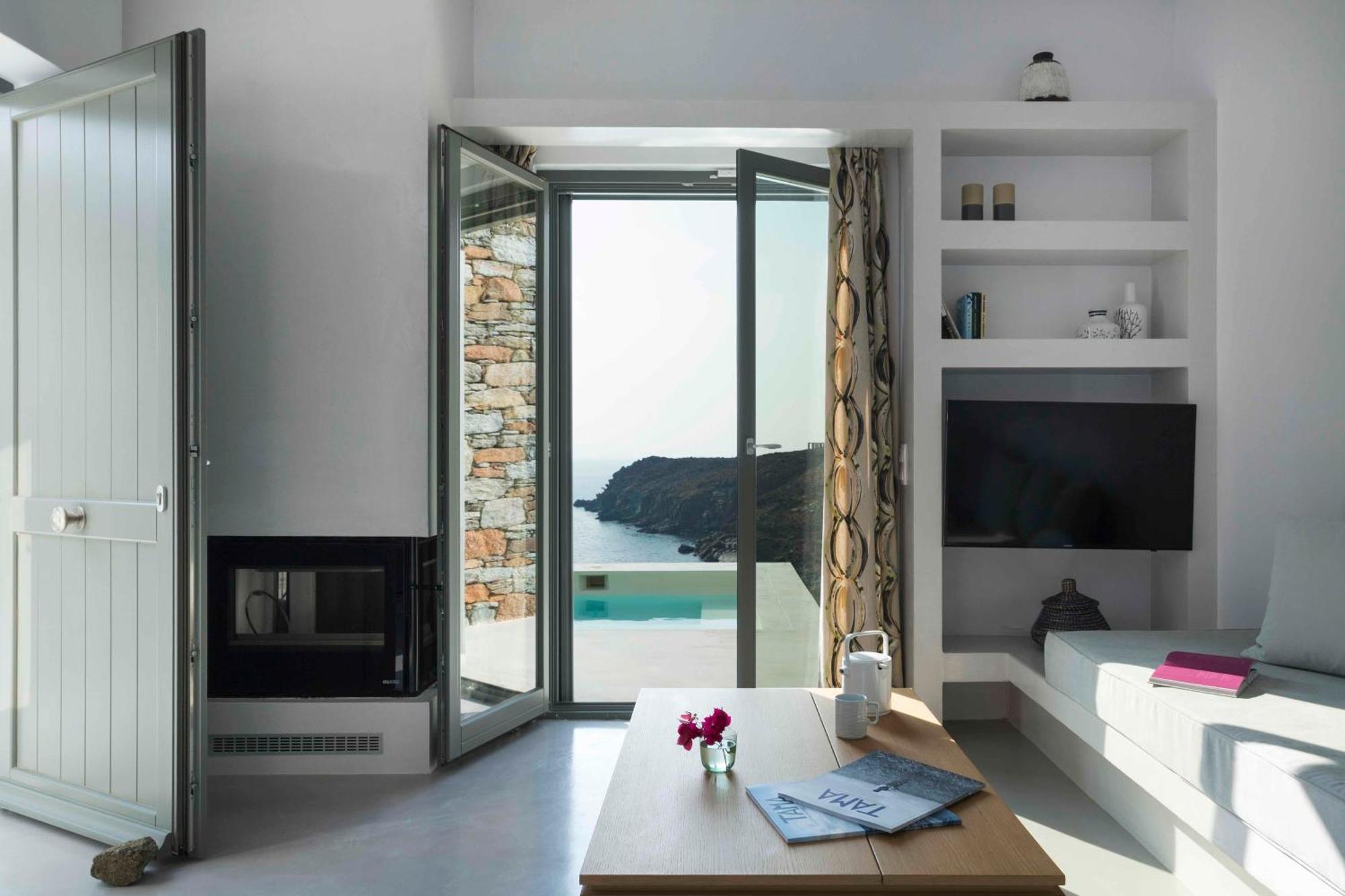 Phos Villas Tinos Agios Romanos Eksteriør bilde