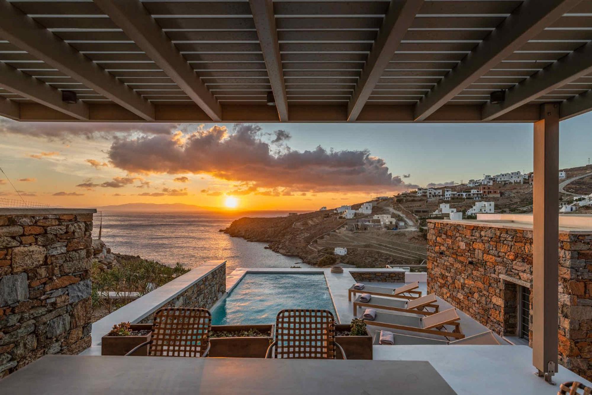 Phos Villas Tinos Agios Romanos Eksteriør bilde