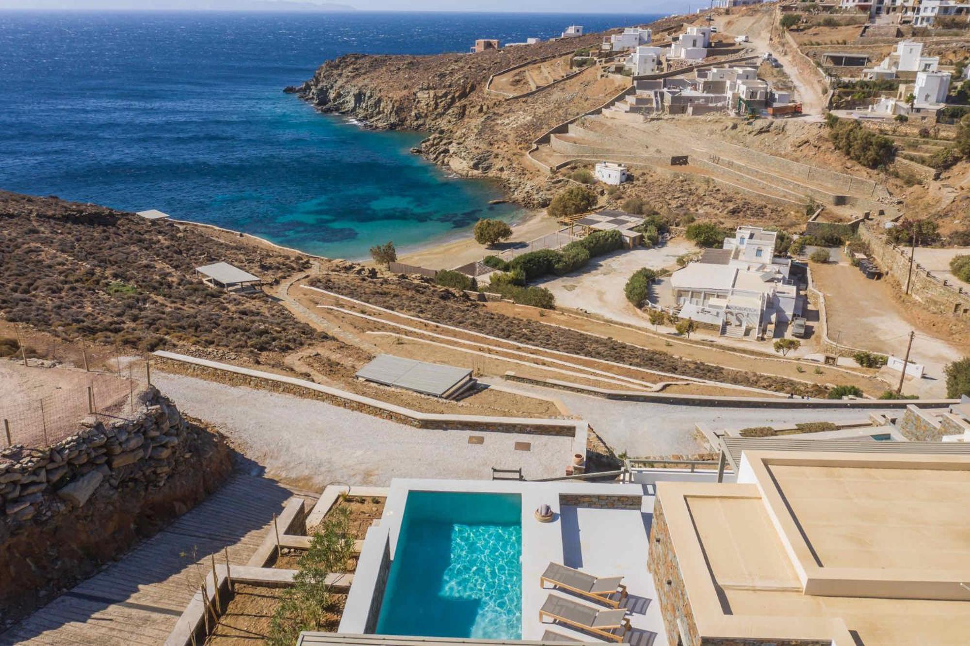 Phos Villas Tinos Agios Romanos Eksteriør bilde