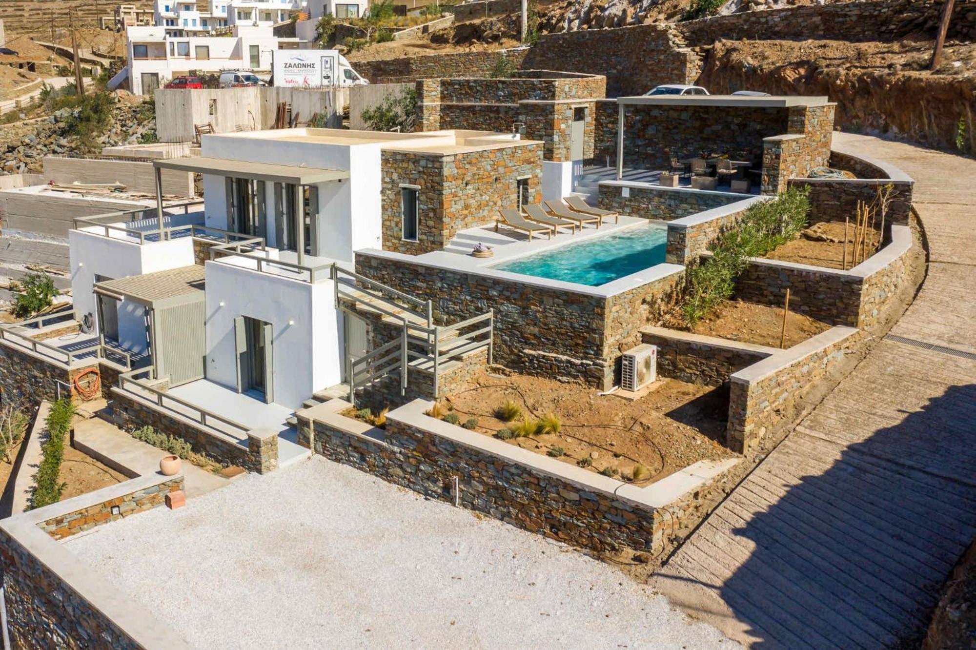 Phos Villas Tinos Agios Romanos Eksteriør bilde