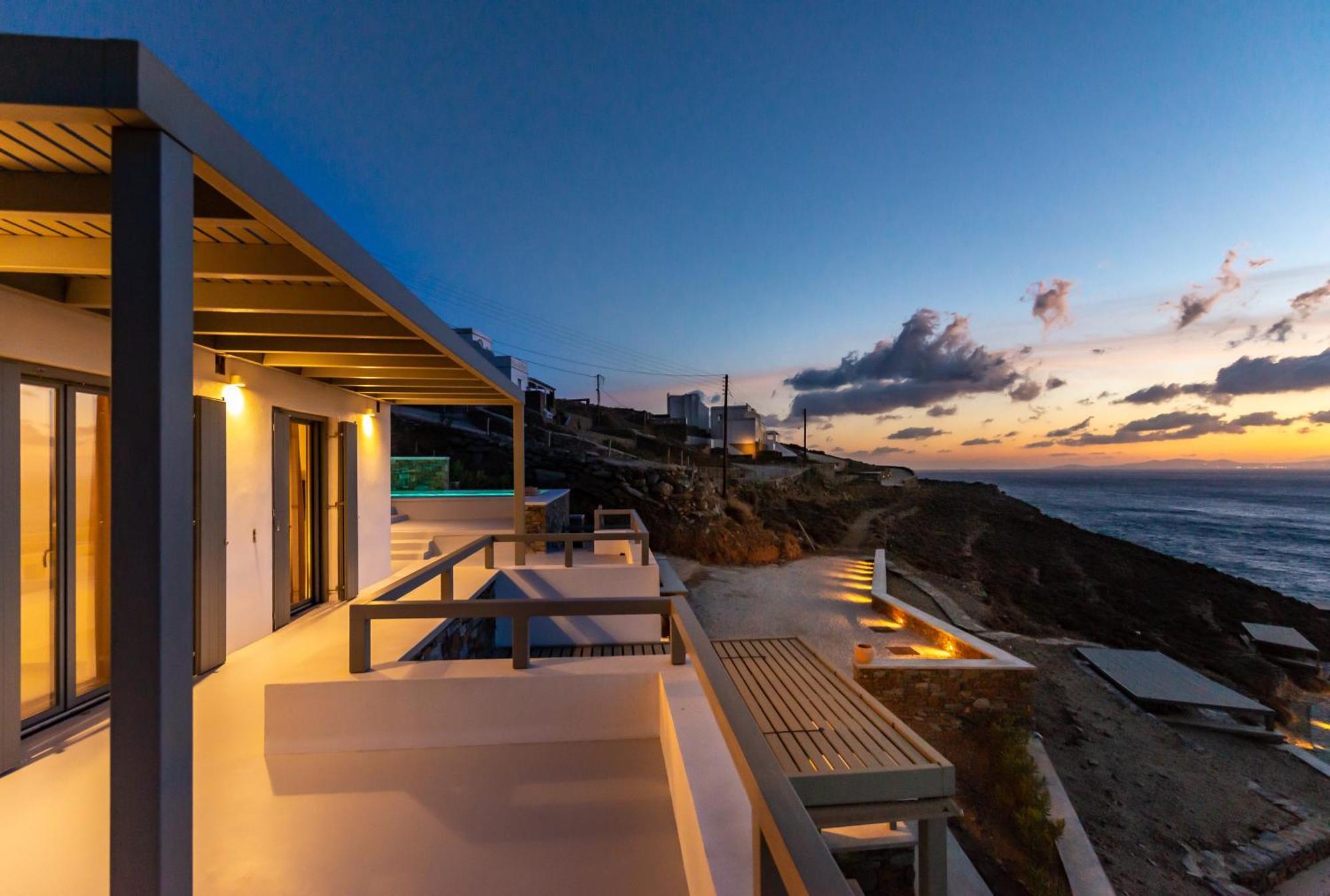 Phos Villas Tinos Agios Romanos Eksteriør bilde