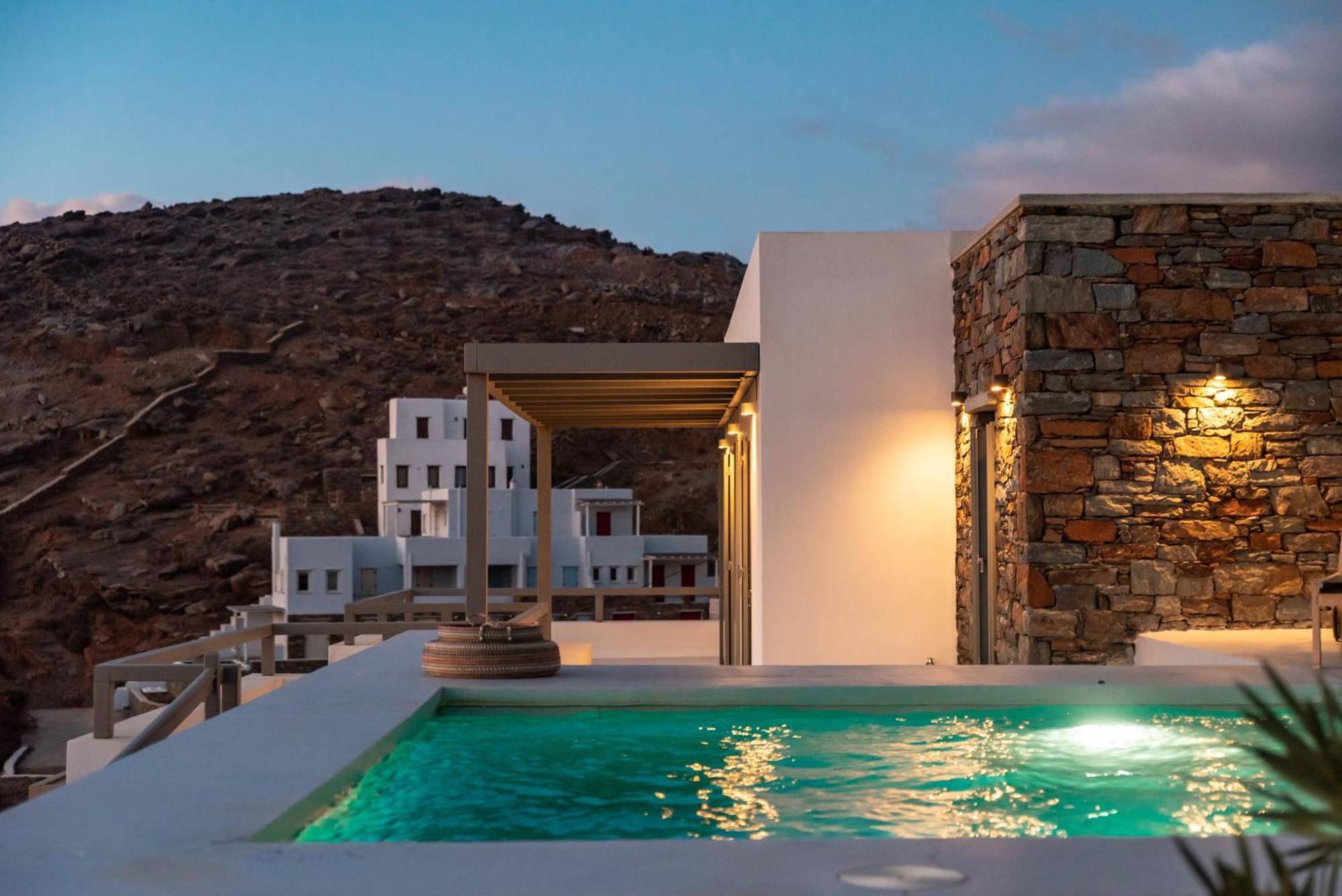 Phos Villas Tinos Agios Romanos Eksteriør bilde